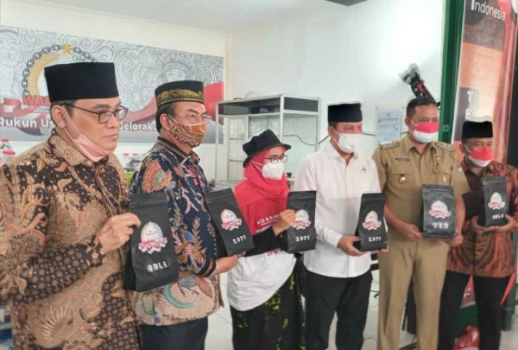 Kepala BNPT Komjen Boy Rafli Amar meresmikan Warung NKRI (Foto: Dok)