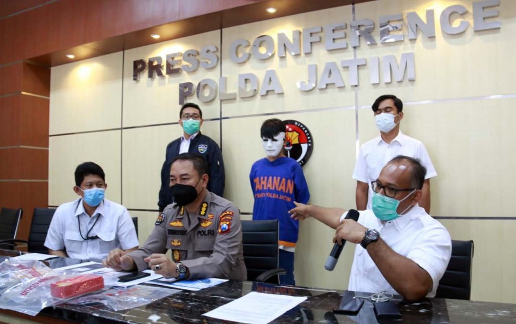 Peretas laman KPU Jember diamankan Tim Subdit Siber Ditreskrimsus Polda Jatim