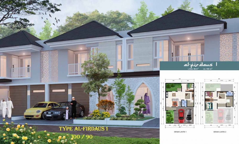 Perumahan Syariah Tanpa Bank Hadir di Gresik