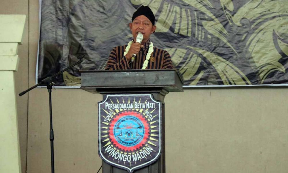 Ketua Persaudaraan Setia Hati Winongo (PSHW) Magetan, Budiono