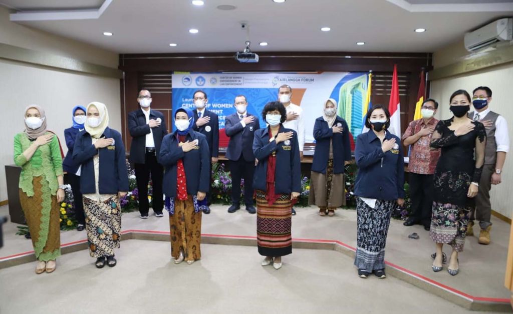 Launching Pusat Pemberdayaan Perempuan dalam Penegakan Hukum