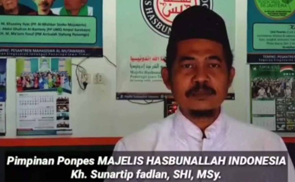 Pengasuh Pesantren Mahasiswa Al-Mutawakkil Majelis Hasbanallah Indonesia, KH Sunartip Fadlan