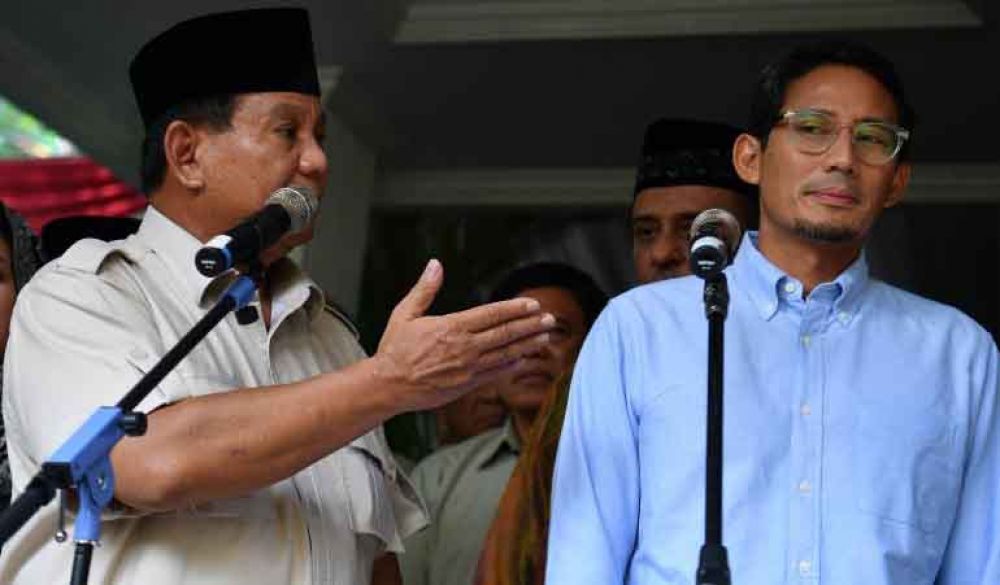 Prabowo: Jangan Lakukan Kekerasan