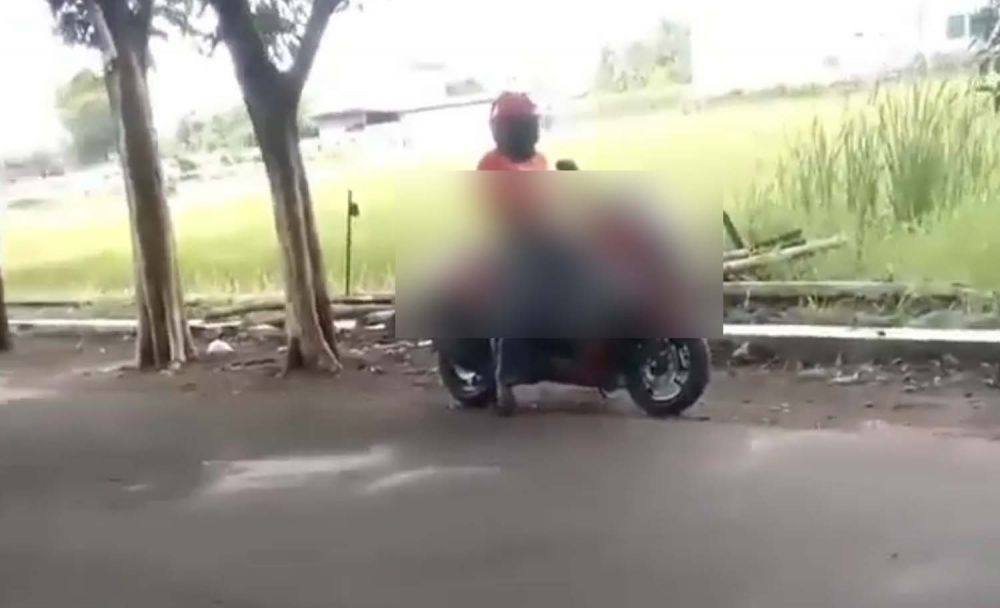 Pengendara Motor Onani di Sidoarjo itu Kini Diburu Polisi