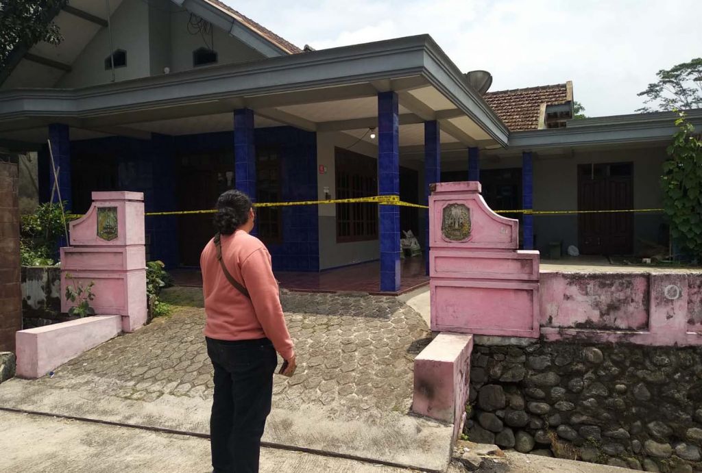 Rumah pria di Malang yang tewas diduga dianiaya