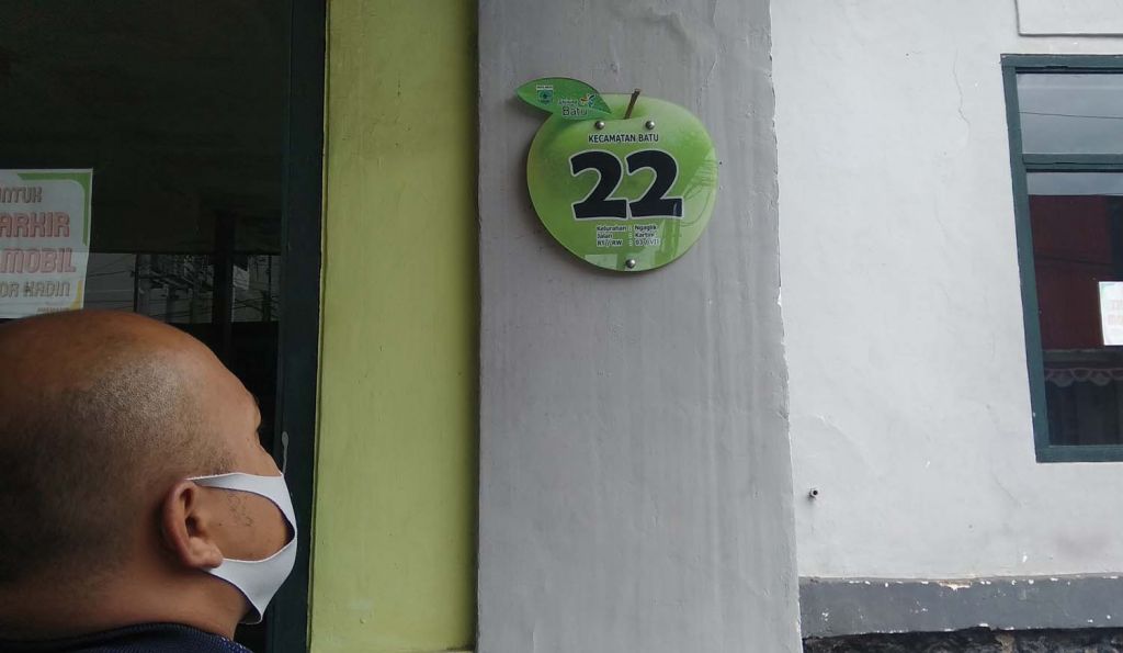 Program penomoran rumah di Kota Batu
