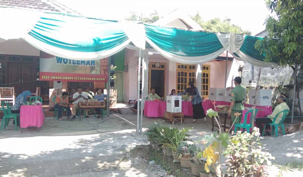 Melihat Coblosan Ulang Pemilu 2019 di Belasan TPS di Jatim