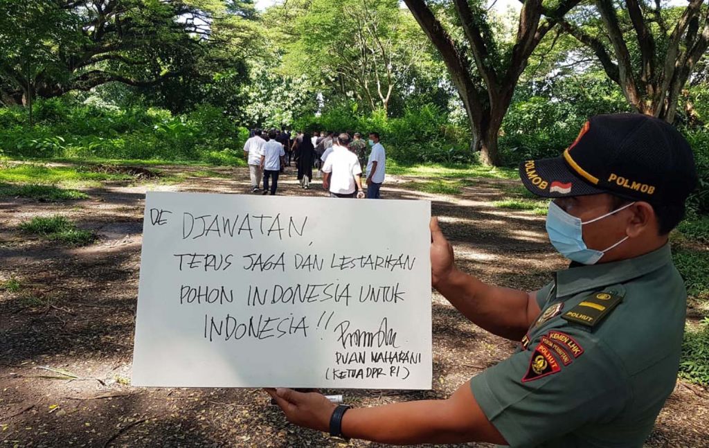 Pesan Ketua DPR RI Puan Maharani saat singgah di De Djawatan, Banyuwangi