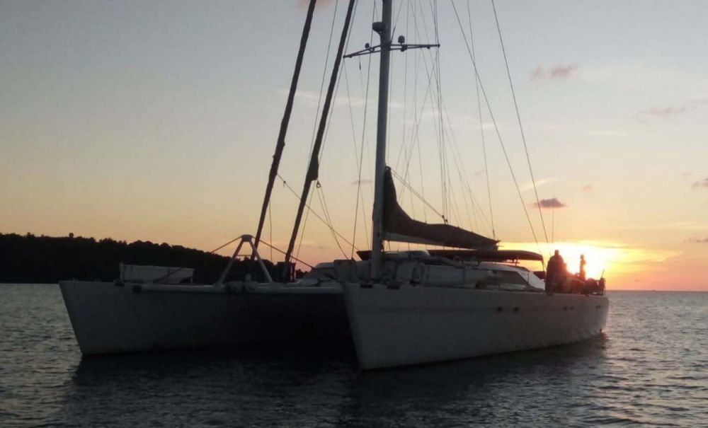 Kapal layar asal Belgia yang dihalau dari Pulau Bawean Gresik