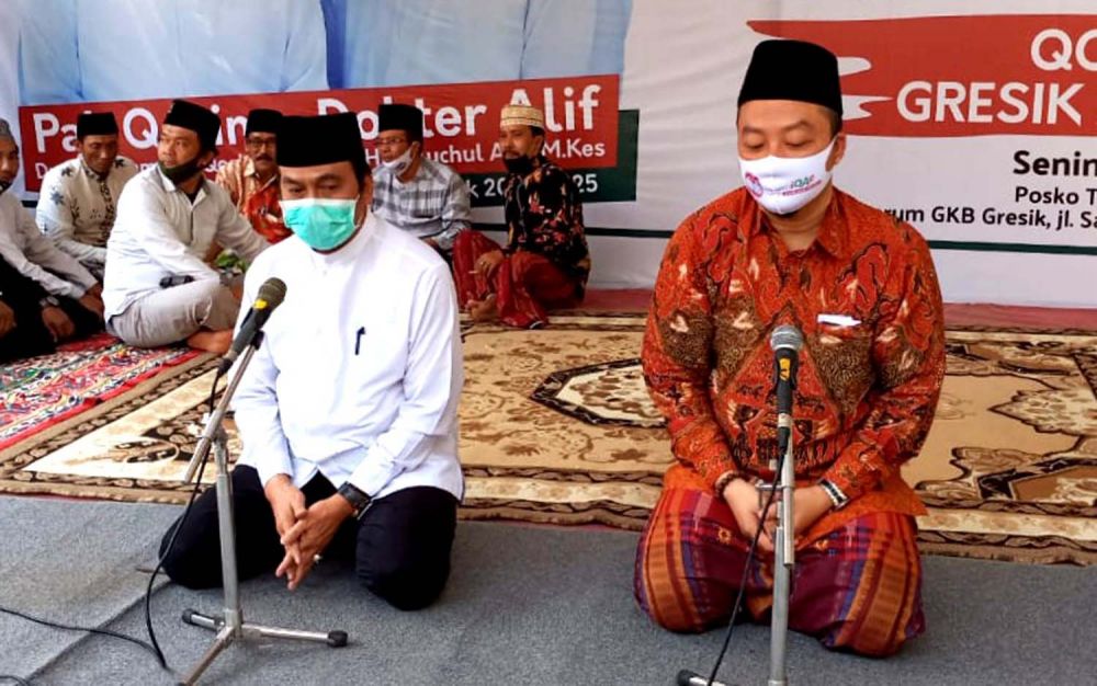 Qosim-Alif Yakin Peroleh 70 Persen Suara di Pilkada Gresik 2020