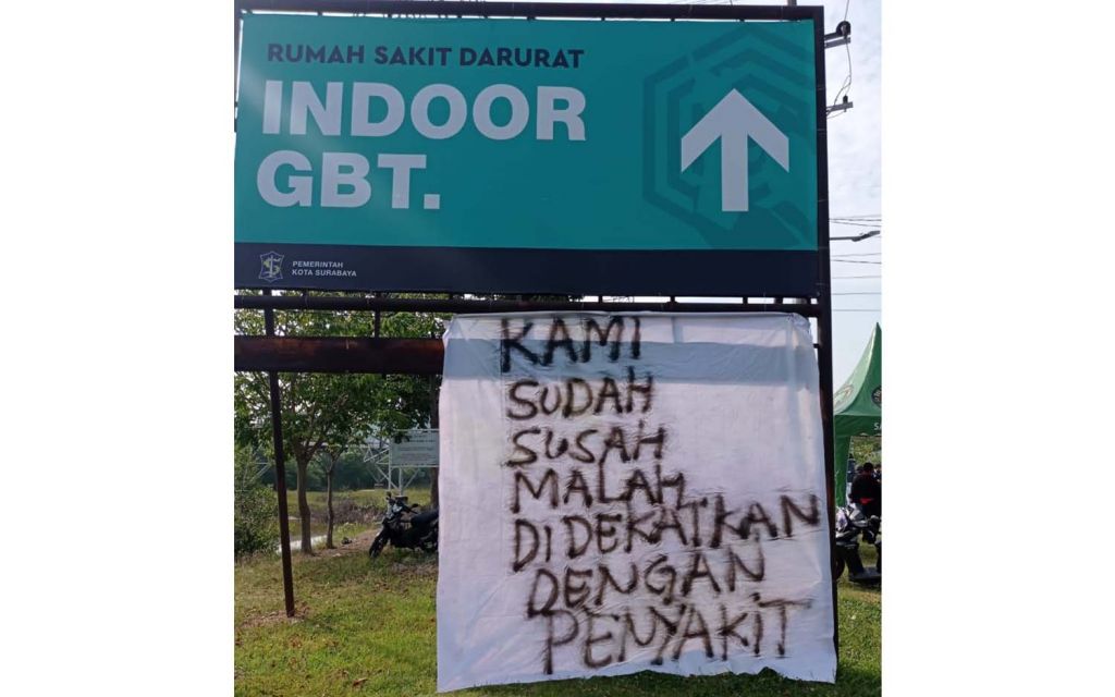 Warga tolak dipilihnya GOR GBT Surabaya jadi RS darurat pasien Covid-19