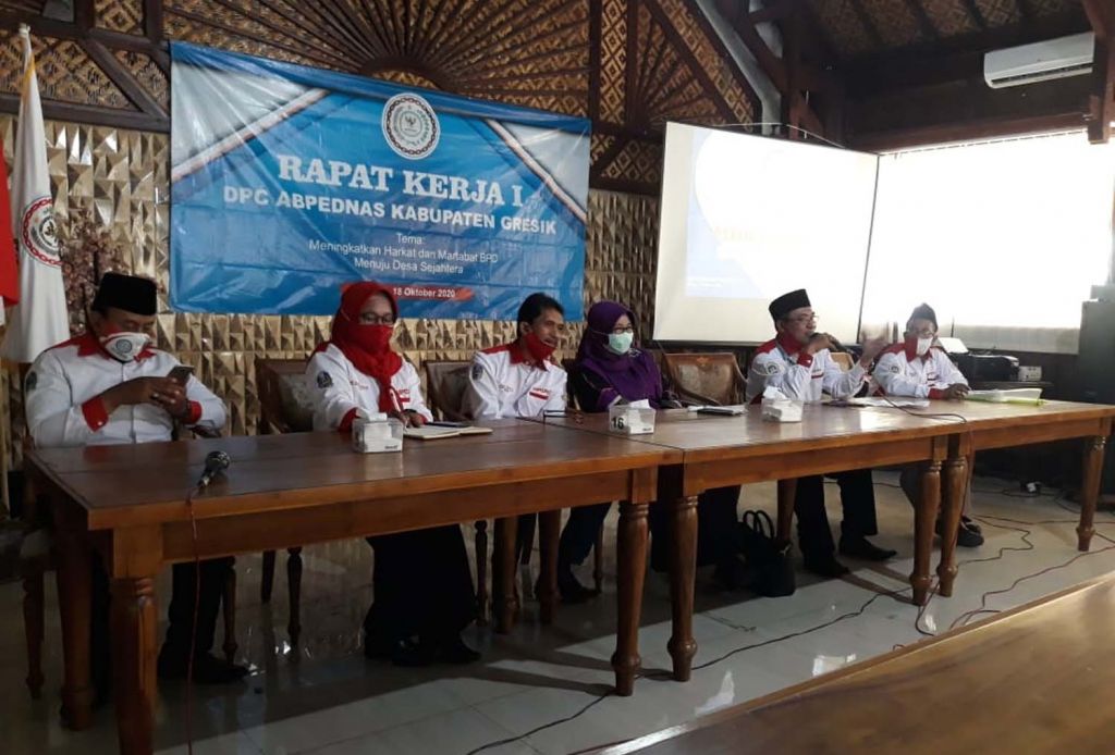 Rapat kerja perdana ABPEDNAS Gresik
