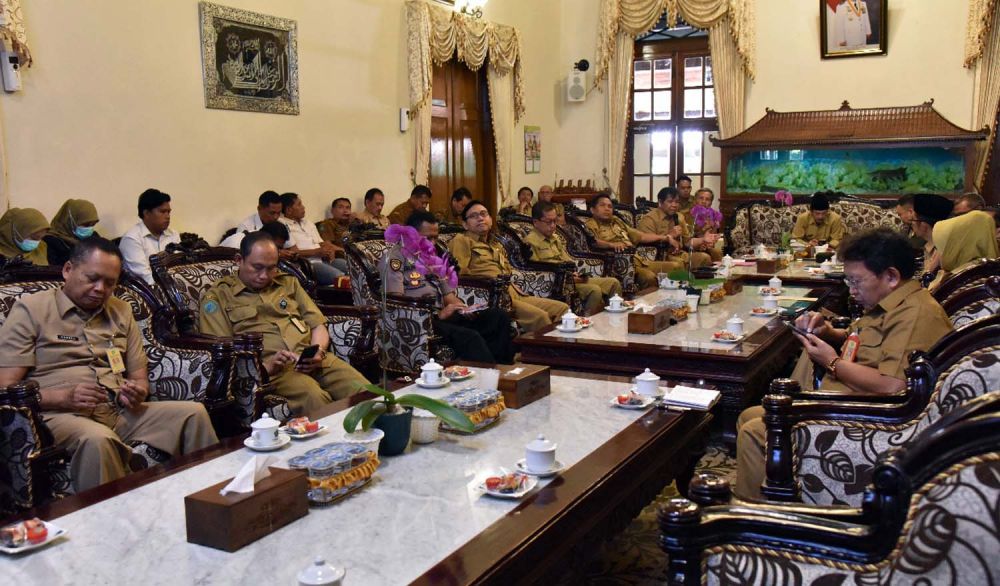 Sejumlah keputusan dikeluarkan Pemkab Sidoarjo untuk mencegah penyebaran Virus Corona