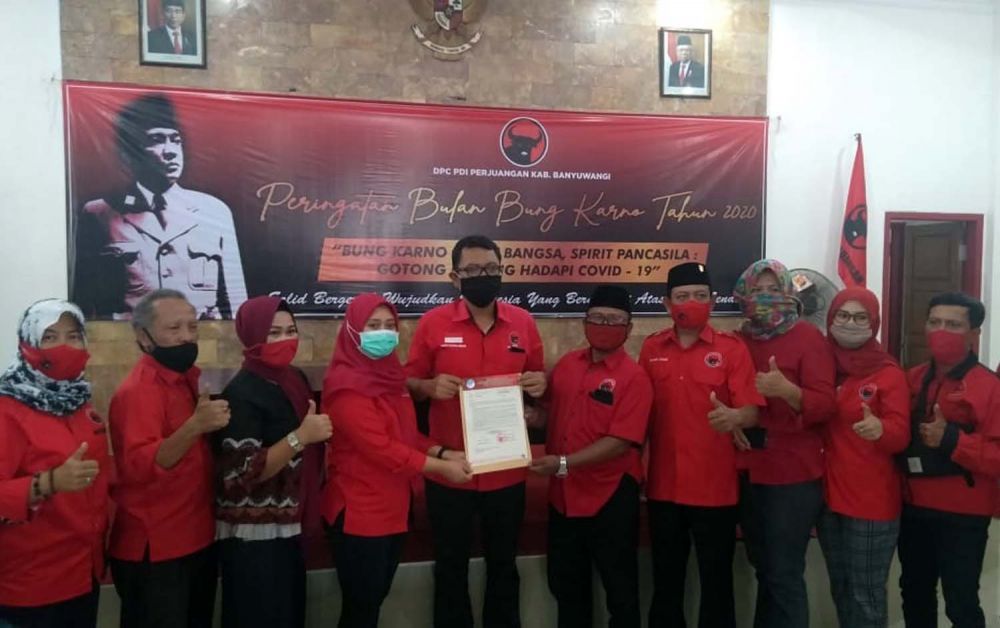 Tok! Istri Bupati Anas Jadi Cabup PDIP di Pilkada Banyuwangi 2020