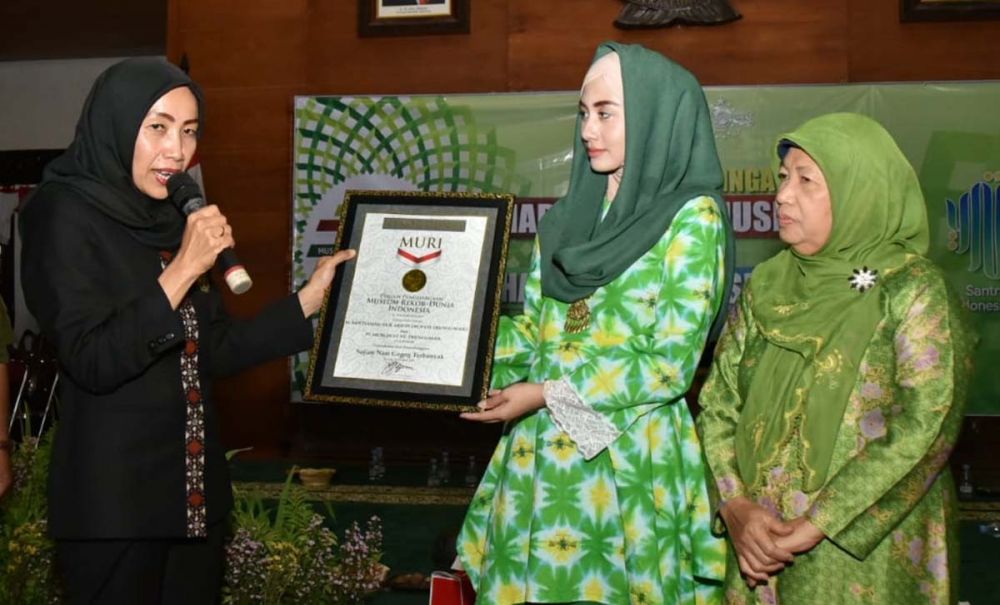 Nasi gegok Trenggalek catat Rekor MURI