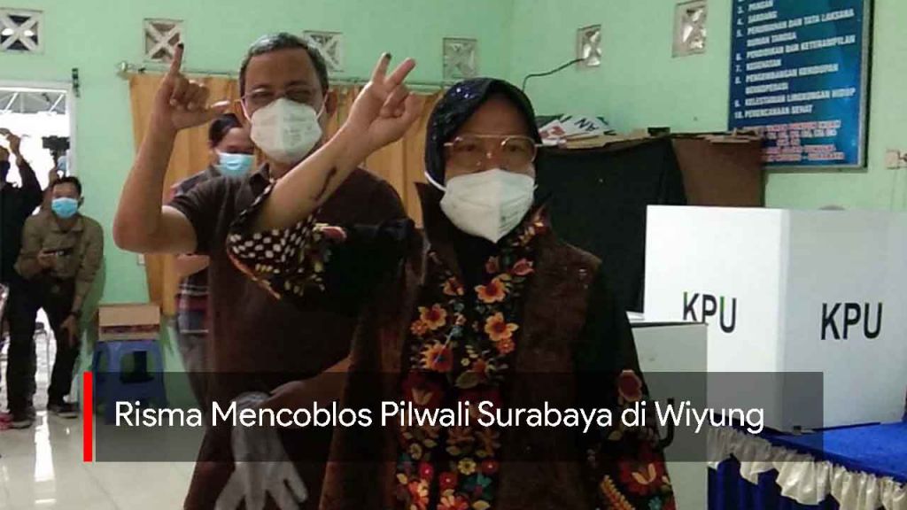 Video: Risma Mencoblos Pilwali Surabaya di Wiyung