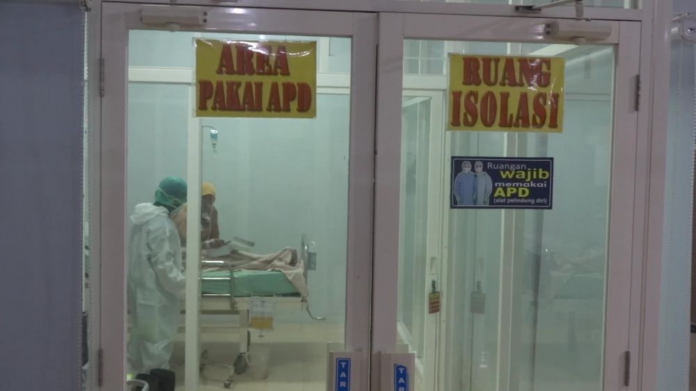 Ilustrasi ruang isolasi pasien Covid-19 (Foto: Dok. jatimnow.com)