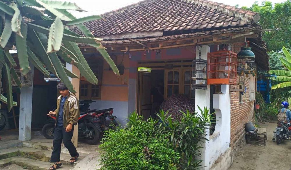 Rumah Ajis di Desa/Kecamatan Ringinrejo, Kabupaten Kediri