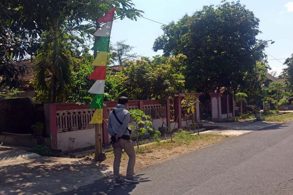 Rumah orangtua Bupati Probolinggo, Puput Tantriana Sari di Desa Gelang Lor, Kecamatan Samping, Kabupaten Ponorogo
