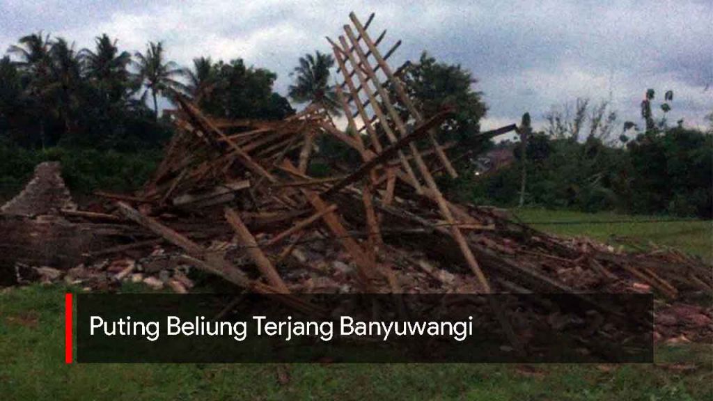  Video: Puting Beliung Terjang Banyuwangi