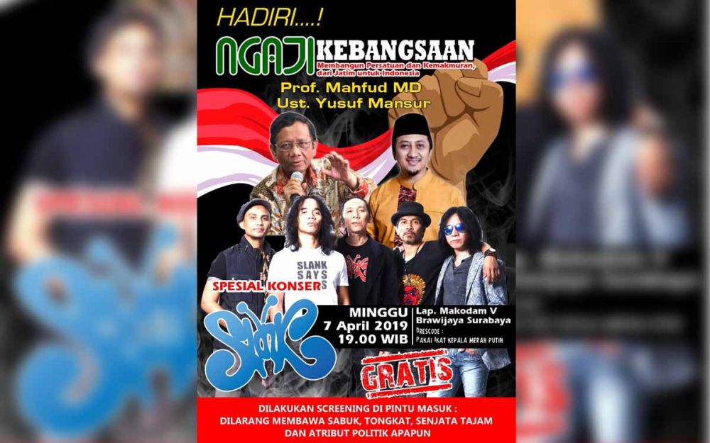 Pamflet Ngaji Kebangsaan