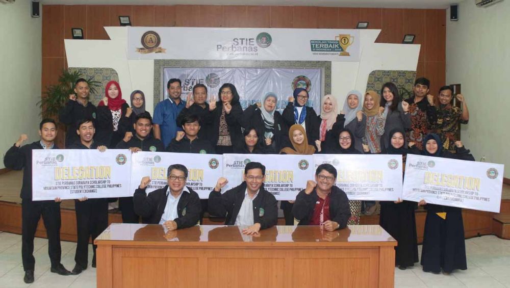 STIE Perbanas Surabaya untuk kedua kalinya mengirimkan 17 delegasi ke Philipina
