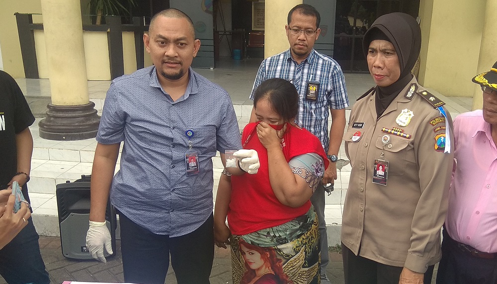 Tersangka pengedar sabu ditangkap Polrestabes Surabaya
