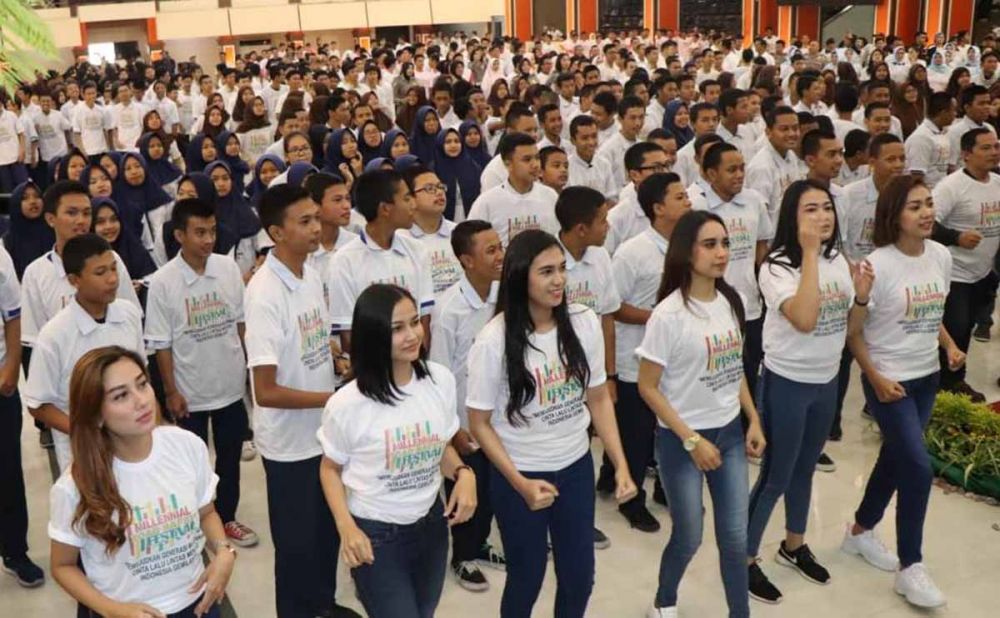 Millennial Road Safety Festival 2019 oleh Polda Jatim di Kota Malang