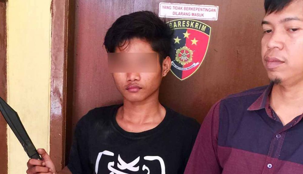 Bikin Onar Pakai Pisau, Remaja asal Madura Ditangkap di Surabaya
