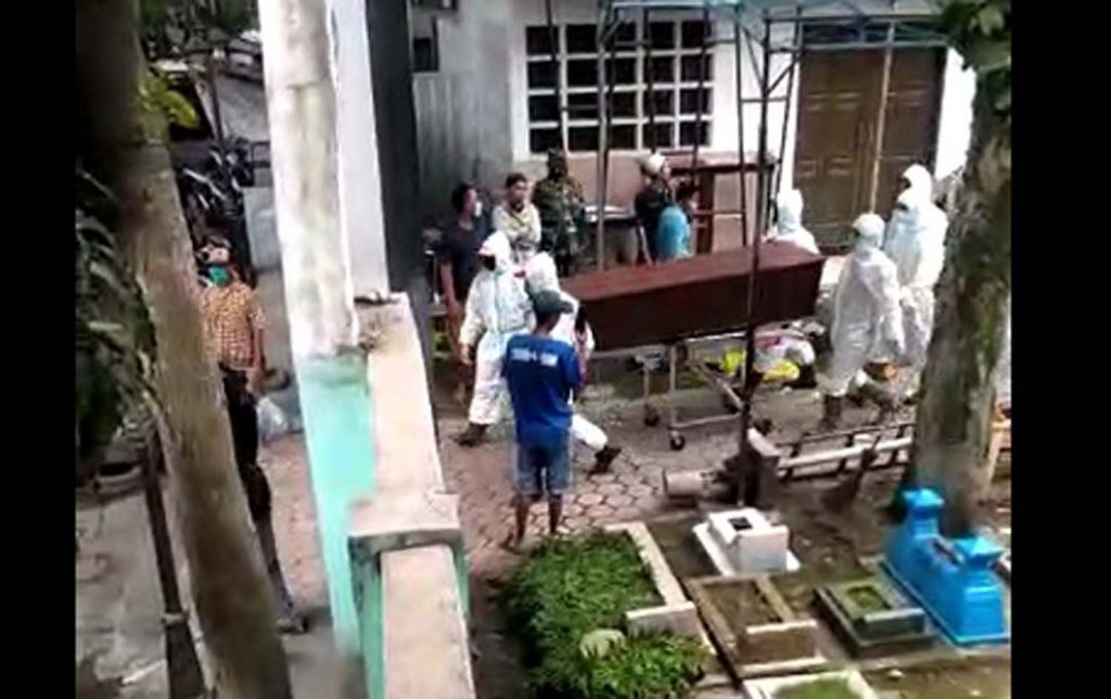 Tangkapan layar video yang beredar