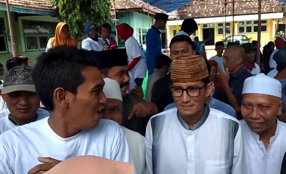 Sandiaga Uno Kampanye Akbar di Lamongan Gandeng Nissa Sabyan