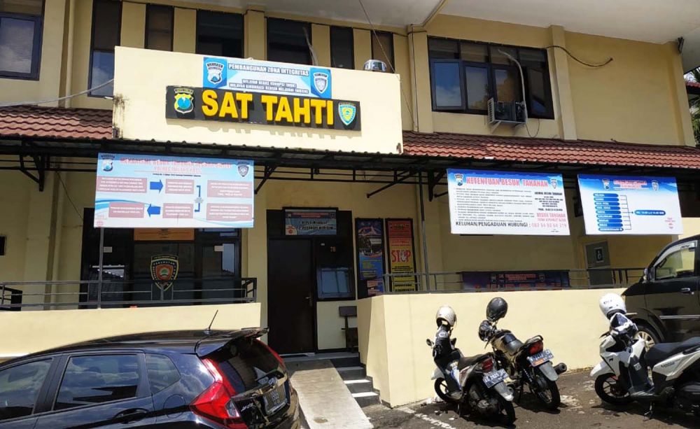 Gedung Sat Tahti Polresta Malang Kota