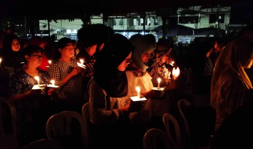Refleksi Peristiwa 13 Mei: Merawat Ingatan Merajut Kemanusiaan' di Gereja Santa Maria Tak bercela, Jalan Ngagel Madya No.1, Surabaya