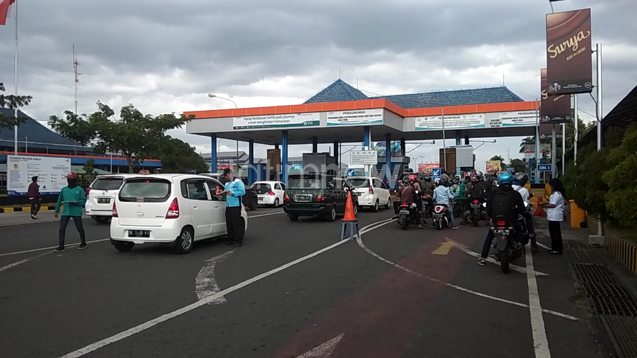 Arus Balik, Jumlah Penumpang di Pelabuhan Ketapang Turun