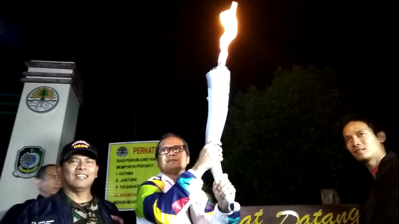 Banyuwangi Kota ke 9 yang Disinggahi Obor Asian Games