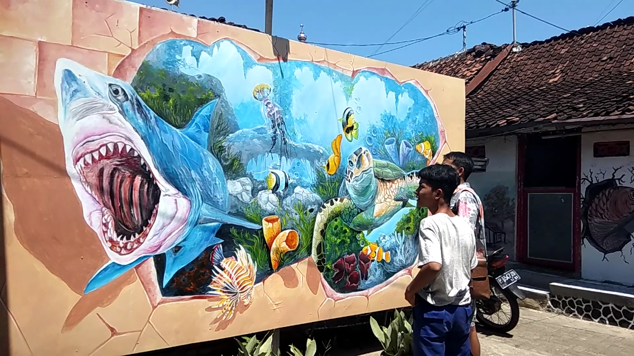 Dari Kampung Kumuh Disulap Menjadi Miniatur Banyuwangi