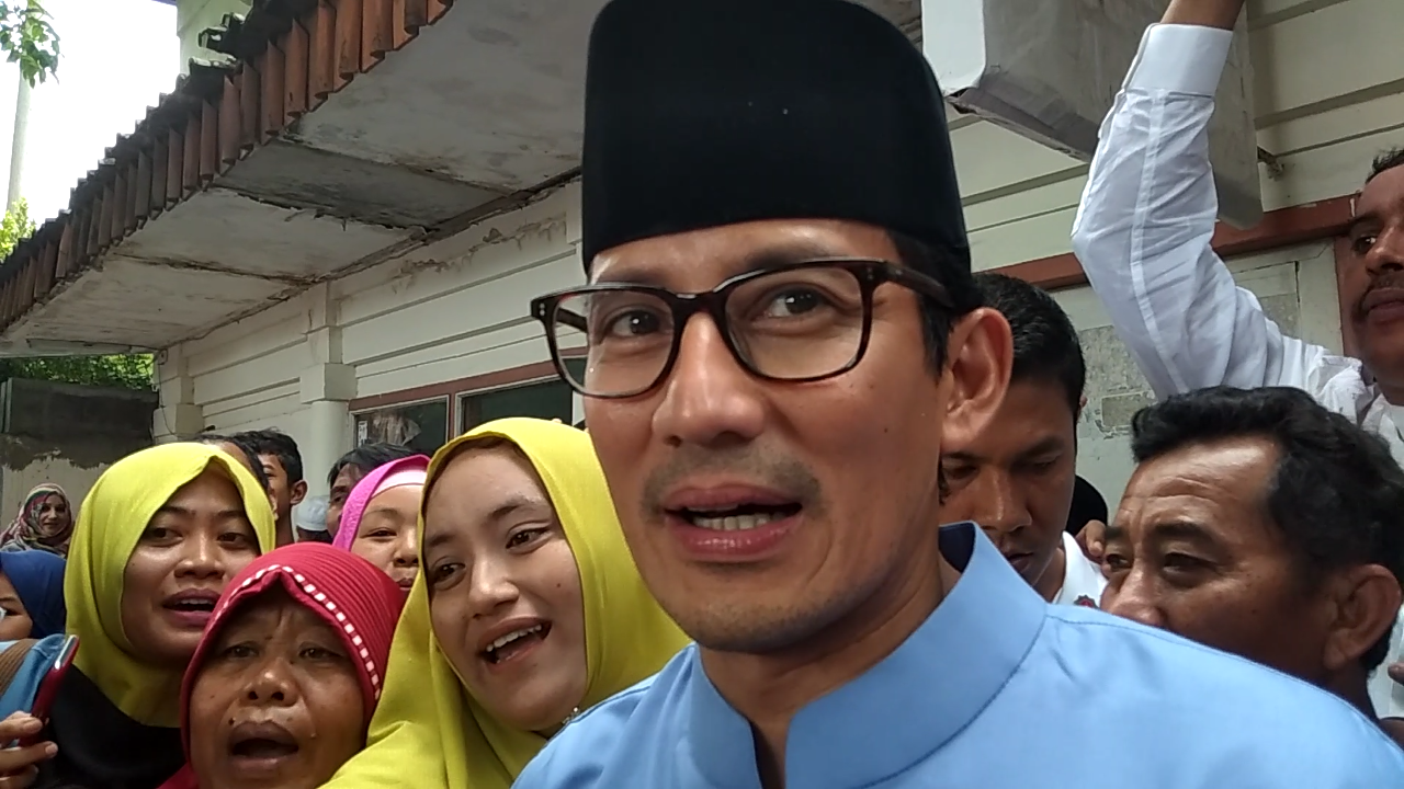 Calon Wakil Presiden nomor urut 02, Sandiaga Uno 