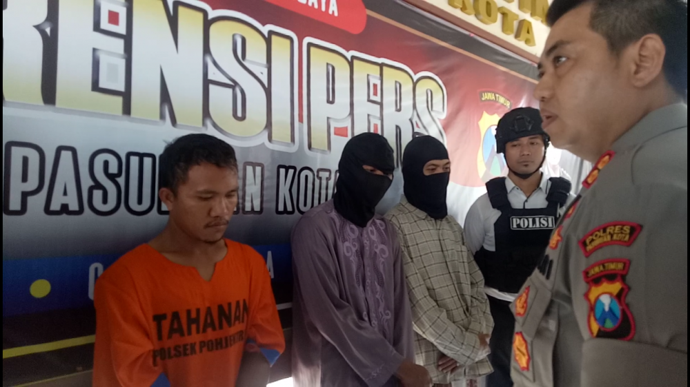 Pelaku penjual istri ditangkap Polres Pasuruan Kota