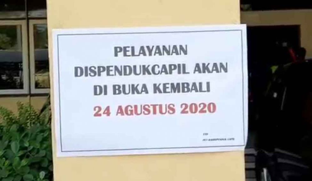 Dispendukcapil Pasuruan Lockdown, 14 Petugas Reaktif Corona