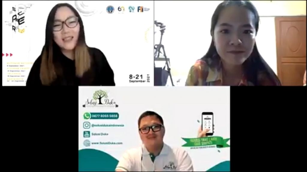 UK Petra Surabaya mengadakan acara Super 60 Pitching Contest secara virtual.