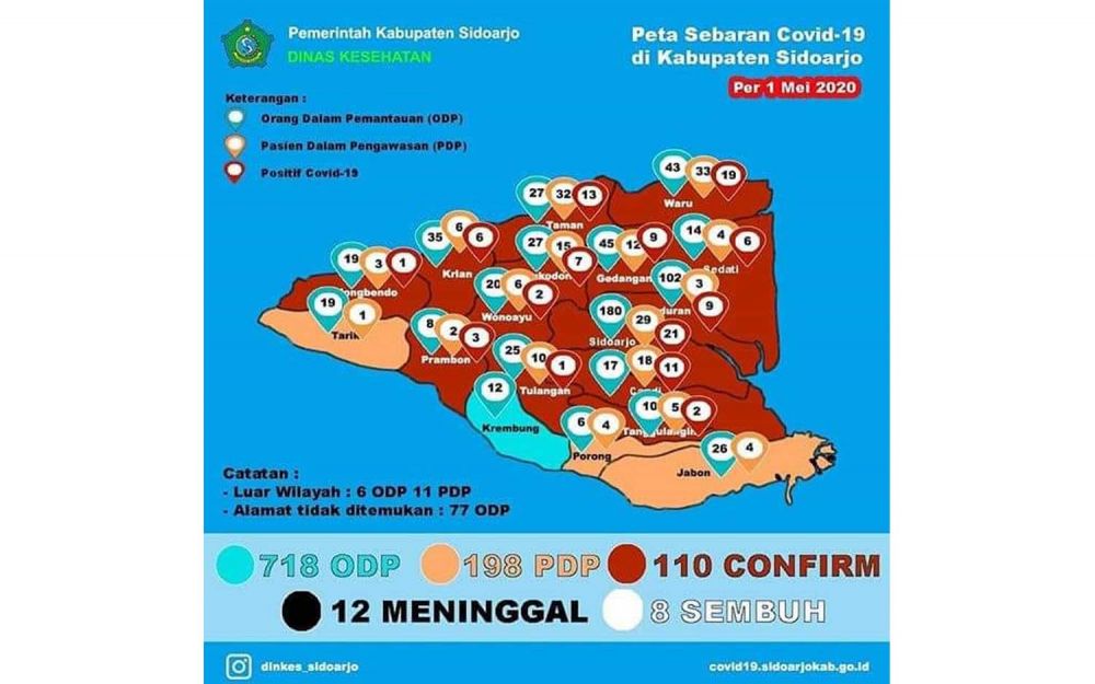 Cegah Penularan Corona Klaster Sampoerna, Pekerja asal Sidoarjo Didata