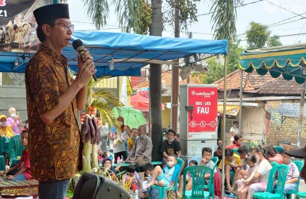 Ketua DPRD Kota Surabaya, Adi Sutarwijono menghadiri acara Sedekah Bumi 