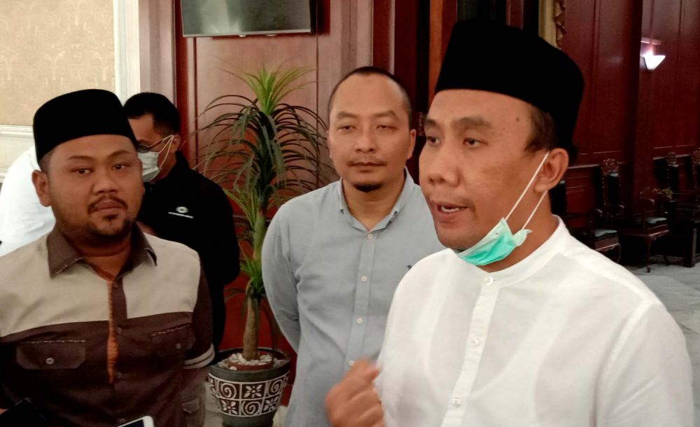 Sekretaris Satgas Percepatan Penanggulangan Covid-19 Kabupaten Gresik, drg. Saifudin Ghozali