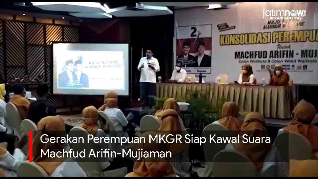 Video: Gerakan Perempuan MKGR Siap Kawal Suara Machfud Arifin-Mujiaman