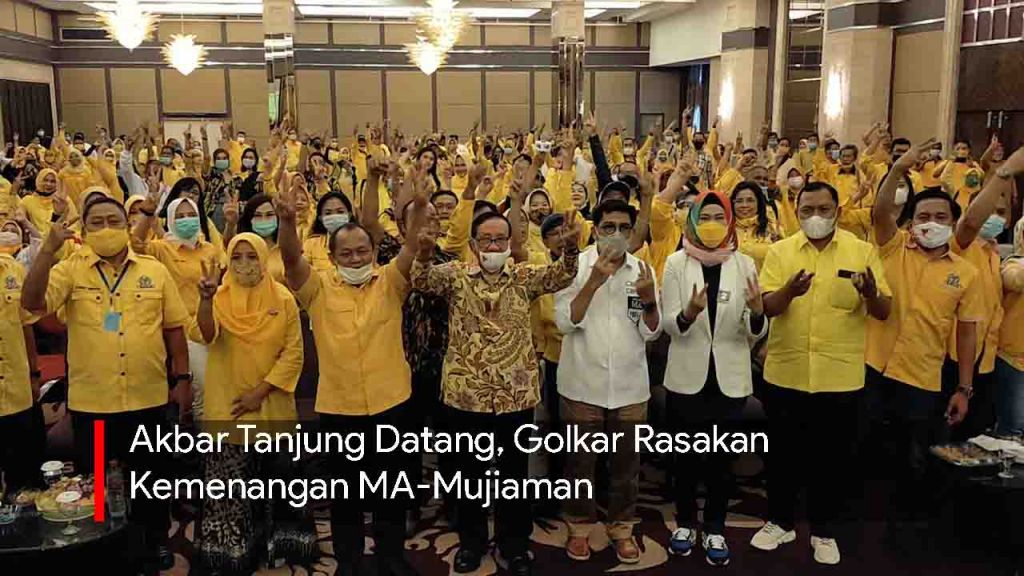 Video: Akbar Tanjung Datang, Golkar Rasakan Kemenangan MA-Mujiaman