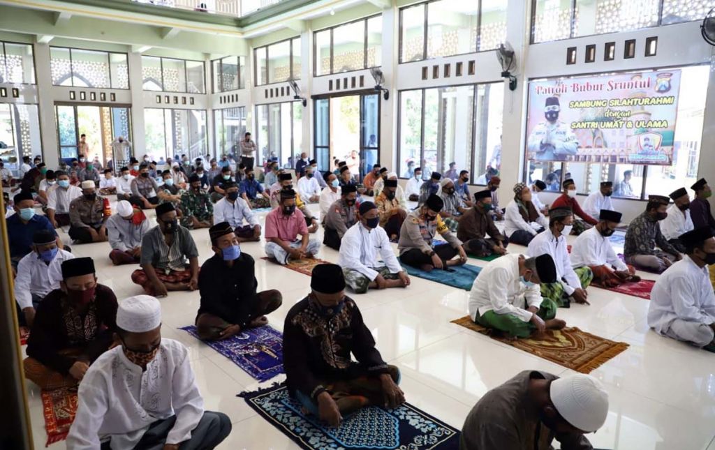 Seruan pilkada damai di Mojokerto dilakukan melalui safari Salat Jumat
