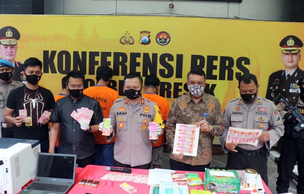 Sindikat Produsen dan Pengedar Uang Palsu Antar Provinsi Dibongkar