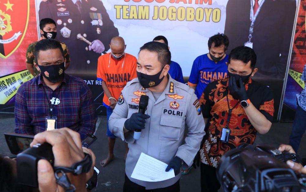 Sindikat produsen motor aspal dibongkar Subdit Jatanras Ditreskrimum Polda Jatim