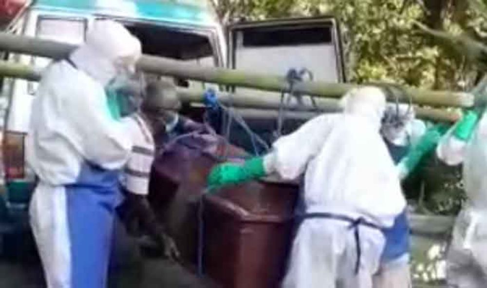 Pemulasaran jenazah ODR di Banyuwangi