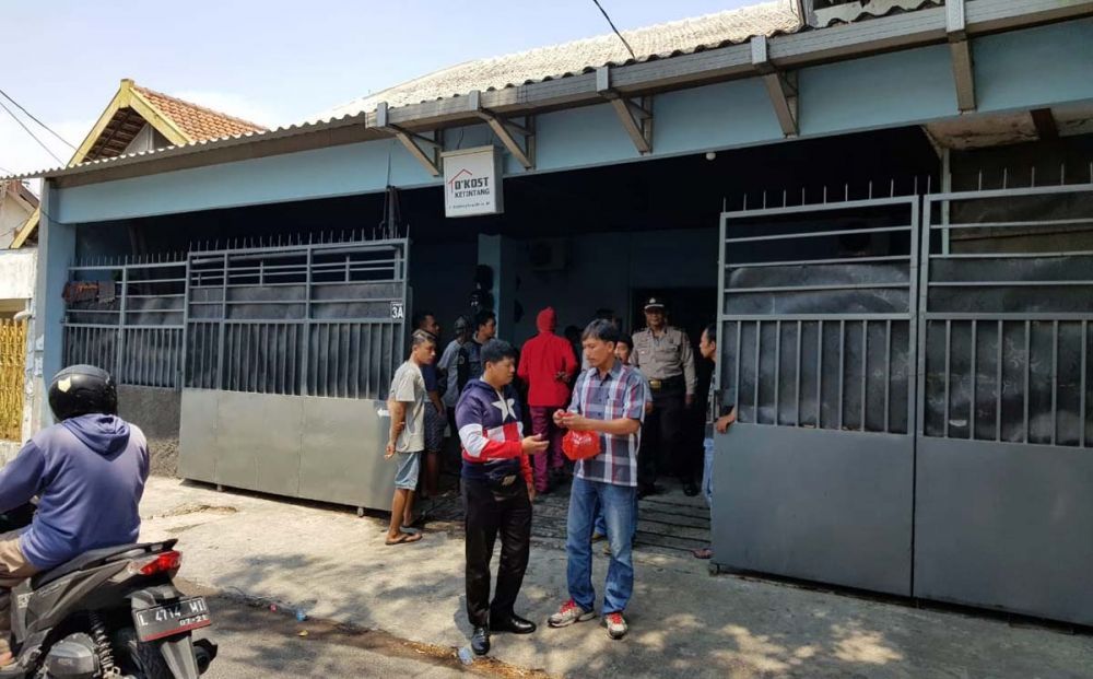 Tempat kos di Surabaya, lokasi suami bakar istri